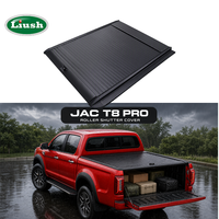 Couverture de benne électrique à enroulement pour T8 (PRO) – Couvercle rigide rétractable en aluminium avec télécommande, étanche et verrouillable pour pick-up