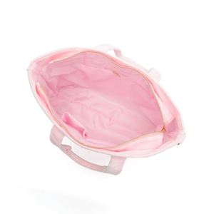 Custom DIY New Crystal Velvet Waterproof Tote Bags Winter Outdoor Travel Shopping Portable Zipper <b>Large</b> Capacity Soft Embroidery - Product Image 5