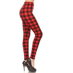 All Over Heart Prints Wide High Waisted <strong>Red</strong> Midi Legging Gym Fitness Running Buttery Soft Compression Pants Performance <strong>Tights</strong> - Product Image 6