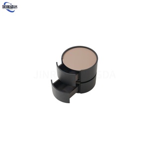 Jinruishengda <span class=keywords><strong>Comodino</strong></span> in Stile Italiano Minimalista in Legno Massello con Piano in Vetro, Mobile Multifunzionale di Alta Gamma per Camera da Letto - Product Image 5