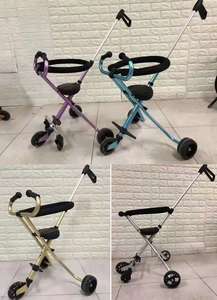 Poussette Portable pliable à trois roues, chariot de bébé léger et facile à transporter - Product Image 6