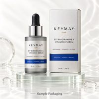 Sérum Visage à la Niacinamide et Vitamine C 377, Blanchissant, Éclaircissant, Hydratant, Anti-Rides, Soins de la Peau, OEM ODM, Marque Privée, Vente en Gros