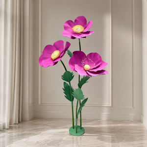 Arbre artificiel de fleurs de <span class=keywords><strong>cerisier</strong></span> rose personnalisé avec base <span class=keywords><strong>en</strong></span> métal pour la décoration de mariage, de centre commercial, d'hôtel et de commerce - Product Image 1