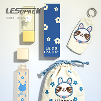 Emballage de boîte à bouteille, format plat, papier blanc, emballage cosmétique