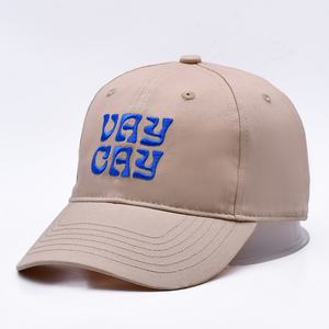 Gorras de béisbol clásicas de 6 paneles al por mayor, gorras de béisbol bordadas de color sólido personalizadas para papá - Product Image 2