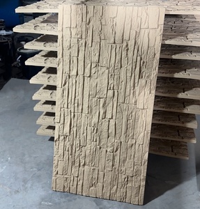 <span class=keywords><strong>Pannelli</strong></span> Murali in Finta Pietra PU Impilati Moderni Più Popolari, Rivestimento in Pietra Leggero ed Ecologico per Ingressi di Ville - Product Image 3