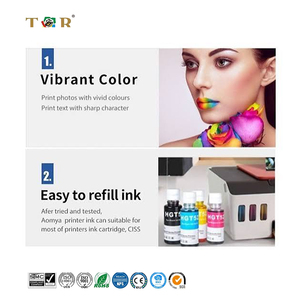 Bouteille d'encre TigerRoar pour imprimante HP GT51 GT52 GT53, compatible avec les réservoirs d'encre HP Smart Tank 518 519 672, DeskJet GT5820, recharge d'encre colorante 410 411 - Product Image 5