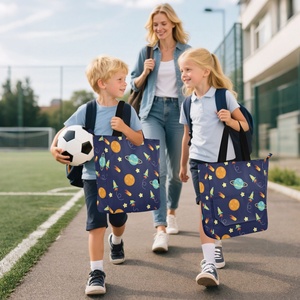 2025 Large Capacity Book Bag Fashion Custom Print Shoulder Bags Book <b>Handbag</b> for Class Knapsack - Product Image 6