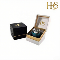 Conception de luxe Bougie Vide Bouteille En Verre Cosmétique Boîte De Papier Emballage 30ml 50ml 100ml Impression Personnalisée Bouteille De Parfum Avec Boîte