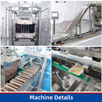 Machine d'emballage automatique multi-voies pour sachets de sirop d'érable et de miel, avec pliage et scellage de petites boîtes en carton