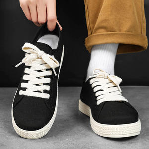 Chaussures décontractées respirantes pour hommes, printemps 2026, style rétro simple, toile tendance, chaussures uniques, légères et polyvalentes - Product Image 5