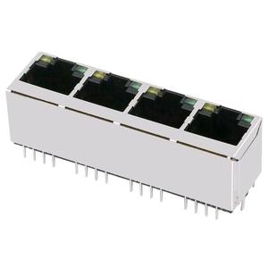 Đầu Nối Bộ Chia <span class=keywords><strong>RJ45</strong></span> Gắn Bảng Mạch <span class=keywords><strong>PCB</strong></span> 1*<span class=keywords><strong>2</strong></span> Cổng Kép Cổng Kết Nối Đầu Nối Với Chân Mạ Vàng - Product Image 3