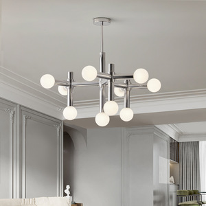 Modern Minimalist Bauhaus-Style Vintage Living Room Chandelier Memphi-Wabi-Sabi Bedroom <b>Dining</b> Study <b>Lighting</b> Fixture - Product Image 1