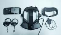 Casque VR Pimax 4K 120Hz avec manettes pour simulateur de course, simulateur de vol Airbus A320, cockpit de simulateur de vol