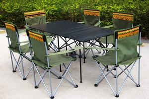 Tables <span class=keywords><strong>et</strong></span> chaises pliantes d'extérieur portable conduite tour barbecue bureau <span class=keywords><strong>camping</strong></span> pique-nique sauvage voiture tables <span class=keywords><strong>et</strong></span> chaises - Product Image 4