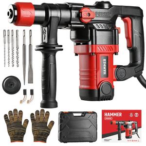 Heavy-duty Industrial-grade Hammer <strong>Drill</strong> Concrete <strong>Electric</strong> Hammer <strong>Drill</strong> Adjustable <strong>Electric</strong> Hammer <strong>Drill</strong> for Renovation Work - Product Image 1