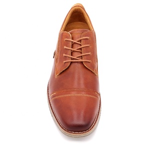 Zapatos Oxford de Vestir para Hombre CACATUA de Excelente Calidad, de Cuero Genuino, con Cordones, Impermeables, Antideslizantes, Resistentes y Planos - Product Image 4