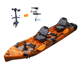<span class=keywords><strong>Kayak</strong></span> de <span class=keywords><strong>Pesca</strong></span> Yak Outdoors de 14 Pies con Doble Asiento y Pedales, Construcción de HDPE Resistente, Ligero y <span class=keywords><strong>Desmontable</strong></span> para 2 Personas - Product Image 3