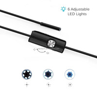 Caméra endoscopique industrielle 3 en 1 pour téléphone portable, sonde visuelle, pipeline automobile, 3,9 mm