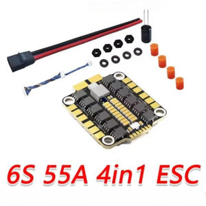 ชุดควบคุมการบิน H743 8S 55A-70A 4in1 ESC สำหรับโดรน FPV Freestyle ขนาด 5 นิ้ว อะไหล่ DIY จากจีน - Product Image 4