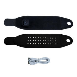 Masajeador de manos inalámbrico de tres núcleos de 36 LED, 660nm, 850nm, vibración de calefacción de luz roja para el cuidado de la vaina del tendón con masajeador de muñeca - Product Image 1