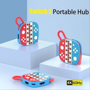 TUTI Venta al por mayor 3 en 1 USB Hub HDTV 4k60hz Pd 100W Tipo C Estación de acoplamiento para NS Switch 2 - Product Image 5