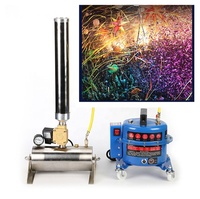 Haute qualité Portable 20bar scène pompe à air 2 cylindres compresseur d'air en acier inoxydable DJ scène confettis Machine pour fête Led Dmx
