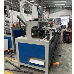 <span class=keywords><strong>Machine</strong></span> <span class=keywords><strong>de</strong></span> poinçonnage hydraulique entièrement automatique à double station avec moteur pour tubes carrés en acier, poinçonneuse 380V 30 coups/min - Product Image 5