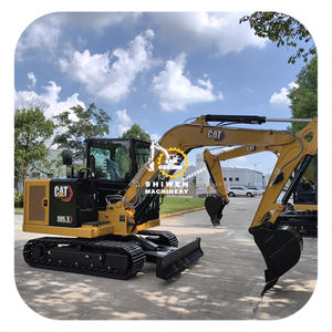 Mini excavadora sobre orugas de 5,5 toneladas CAT305.5 CE EPA certificado motor sistema de monitoreo remoto 0,2 m Capacidad de cubo Motor incluido - Product Image 1