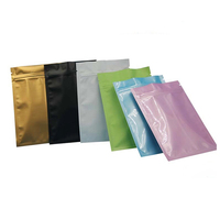Échantillon gratuit de papier d'aluminium de qualité alimentaire refermable, résistant aux odeurs colorées, livraison rapide, sacs en mylar en stock