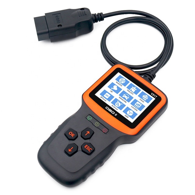 OBD2 Car Diagnostic Tool Scanner Professional Car Diagnostic Scanner Tools Engine Car Automobile Fault Detector V317