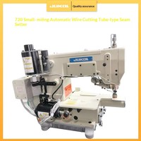Machine à coudre industrielle informatisée à cylindre pour la production de vêtements en tricot élastique