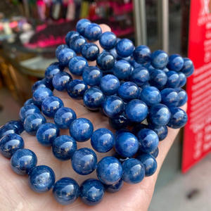 สร้อยข้อมือหินธรรมชาติบำบัดพลังงานจักระ ฮวงจุ้ย หินแท้ ไทเกอร์อาย สำหรับผู้ชายและผู้หญิง - Product Image 3