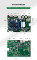 Carte mère industrielle Rockchip RK3568 PLUSX SBC |   2 Go/4 Go/8 Go de RAM |   Double LAN Gigabit |   4K EDP LVDS |   Carte IoT Android 14 Linux