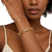 Bracelet de Luxe pour Femme, Tendance et Élégant, Anti-ternissement, Accessoires de Bijouterie en Gros