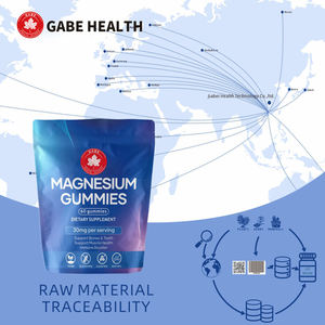 Magnesium Glycinate Gummies with Vitamin B6 D3 - Sugar-Free <b>Sleep</b> Support Muscle Relaxation & Stress Relief Supplement - Product Image 4