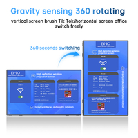 Moniteur sans fil Eimio avec batterie intégrée, luminosité élevée 300 nits, écran portable IPS 15,6 pouces, extension d'écran pour ordinateur portable, OEM