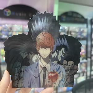 Nota di morte per vendita a caldo <span class=keywords><strong>L</strong></span> notte luna dio Ryuk 3D gradiente adesivo dinamico personaggio Anime adesivo adesivo per auto - Product Image 1