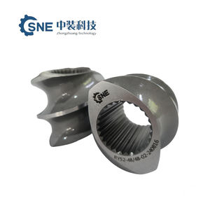 SK Konveyör Blok Ekstrüder Vidası Nikel Bazlı Alaşım Hastelloy Vida Mili Ekstrüzyon için Vida Elemanı - Product Image 1