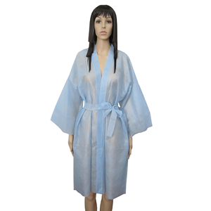 Vente chaude couleur unie mince robe du matin Plus Long Kimono Sexy peignoir jupe de couchage - Product Image 4