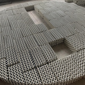 <strong>125Y</strong>,160Y,250Y,350Y,450Y,550Y,700Y Ceramic Structured Tower Packing For Heat Exchanger - Product Image 4