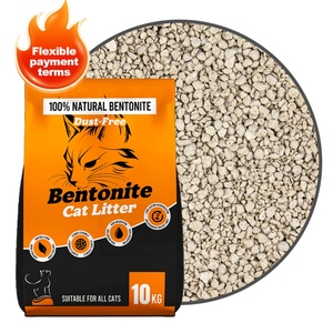 Litière pour chat en bentonite minérale naturelle concassée, forte absorption d'eau, faible poussière, contrôle des odeurs, fabrication OEM ODM - Product Image 1