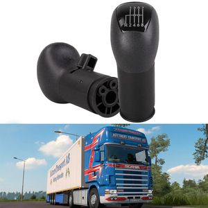 Man M2000 F2000 Truck Gear <b>Shift</b> <b>Knob</b> 81970106011 Black Plastic Ergonomic 3 Hole Lever For Europe Models - Product Image 1