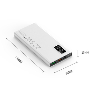 2022 năng lực thực sự PD 20000mAh ngân hàng điện PD 22.5 Wát ngoài trời sạc nhanh Powerbank 10000mAh điện thoại siêu công suất lớn ngân hàng điện - Product Image 3