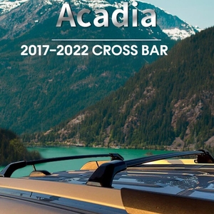 แร็คหลังคาอลูมิเนียมอัลลอย JOESHIER 4x4 สำหรับรถยนต์ GMC Acadia ปี 2017-2023 สีดำ พร้อมคานขวางสำหรับบรรทุกสัมภาระ - Product Image 6