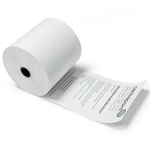 2 1/4x50 termal kağıt 57x40 pos makinesi kağıt yazarkasa rulo baskı makbuz kağıdı