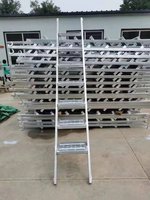 Échafaudage multifonction en aluminium EN131, échelle à cadre en aluminium, 6 marches, échafaudage en aluminium