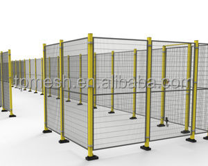 Atölye ve depo izolasyon kafes ve kapıları ürün kategorisi için yüksek kaliteli su geçirmez koruyucu Robot çit - Product Image 4