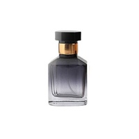 Botella de Perfume de Alta Gama con Color Degradado, 30 ml, Portátil, Recargable, con Pulverizador, Boquilla de Aluminio, Cubierta de Plástico, Botella de Vidrio Exquisita
