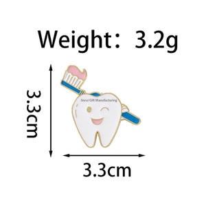 Broche en métal personnalisée de dessin animé mignon Bob l'éponge, imprimée UV, épingles de revers en émail dur ou souple sur mesure pour anime - Product Image 2